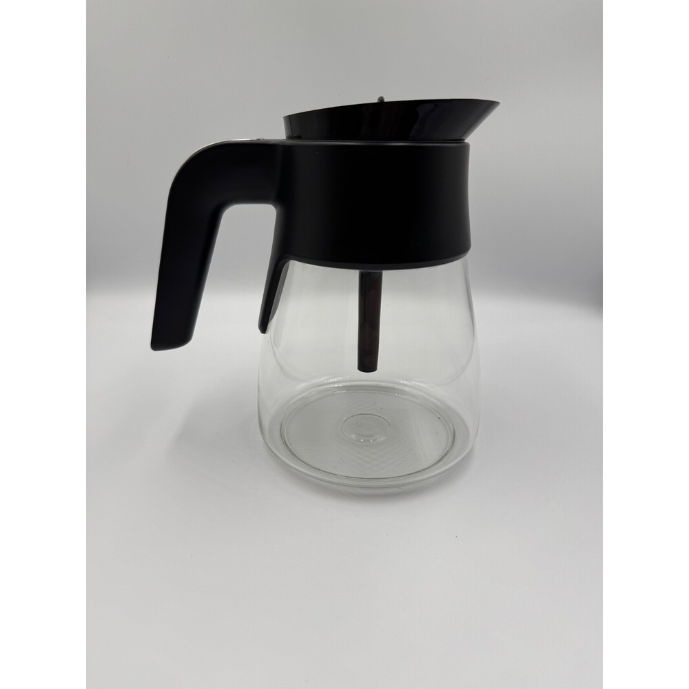 Ninja Coffee Maker Carafe CP301 10-Cup Glass Pot Black Silver Glass Replacement